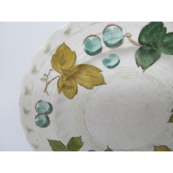 Metlox Vernon Ware Vinyard Set Of 4 Vintage 7 1/2" Salad Plates VGC    1960-1980 - Picture 4 of 9